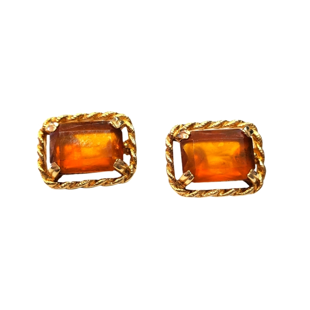 Vintage clip on Sarah conventry earrings